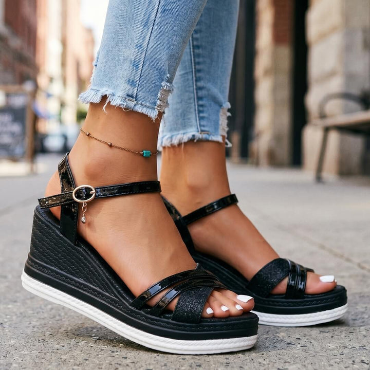 Viveka Wedge Sandals