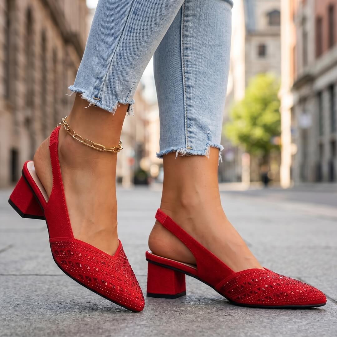 Calista Crystal Heels