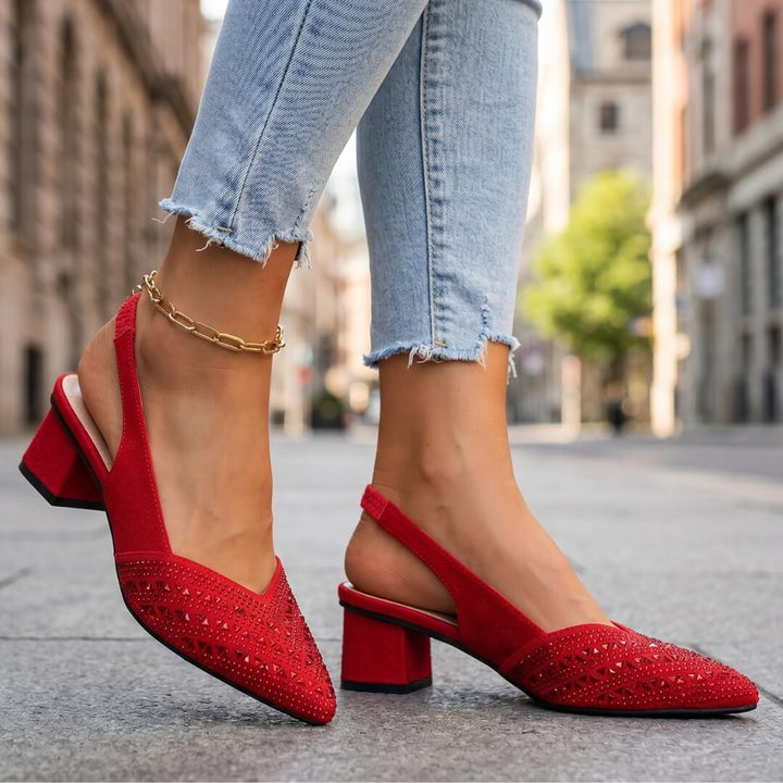 Calista Crystal Heels