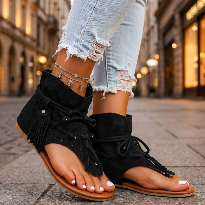 Araminta Suede Sandals