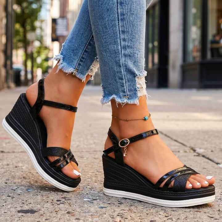 Viveka Wedge Sandals