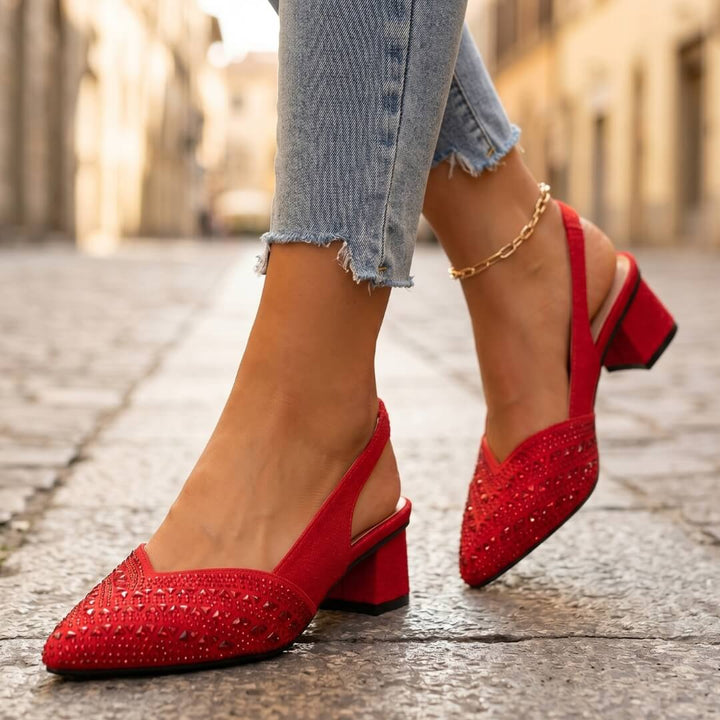 Calista Crystal Heels