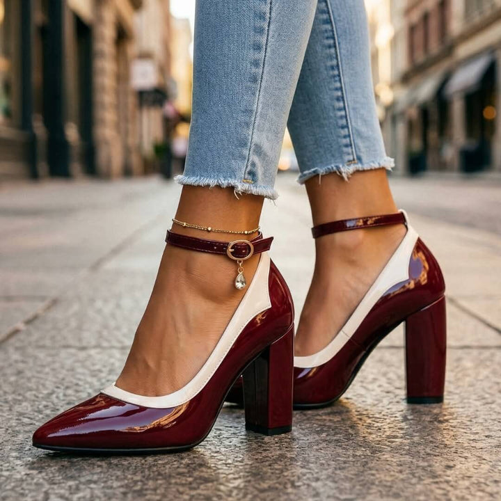 Corinna Gloss Heels