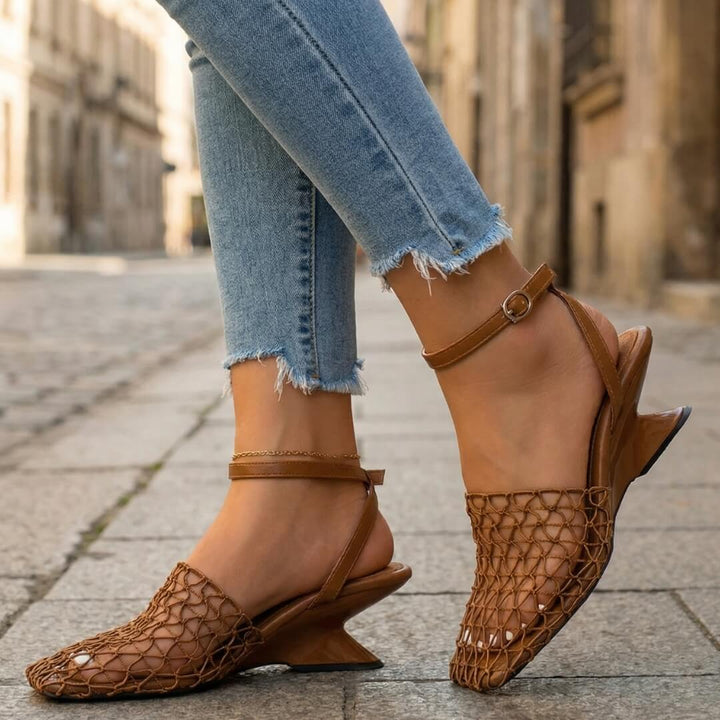 Vanessa Mesh Heels