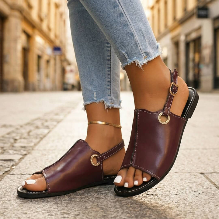 Amelie Leather Sandals