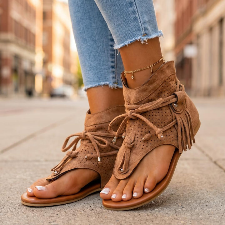 Araminta Suede Sandals