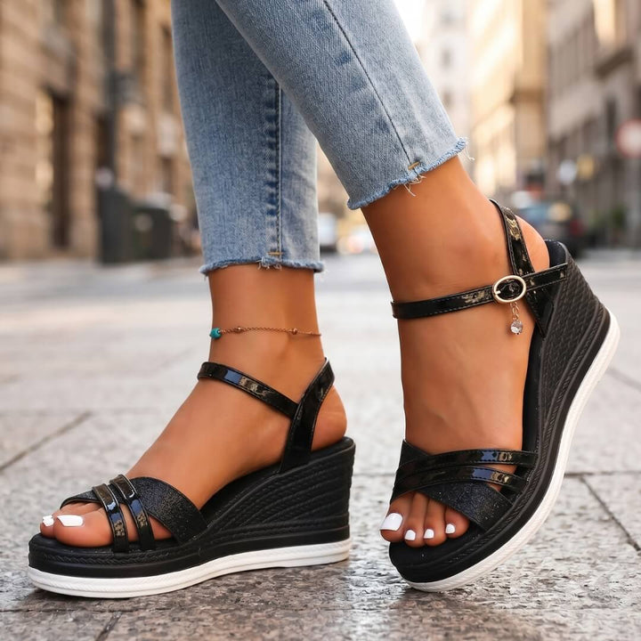 Viveka Wedge Sandals