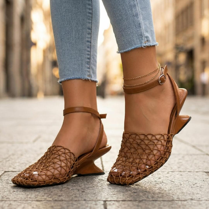 Vanessa Mesh Heels