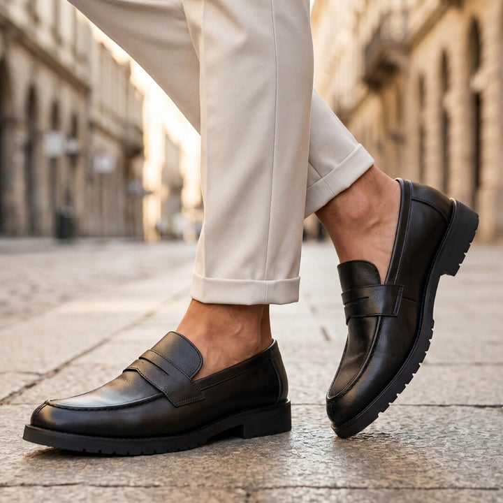 Lecco Leather Loafers