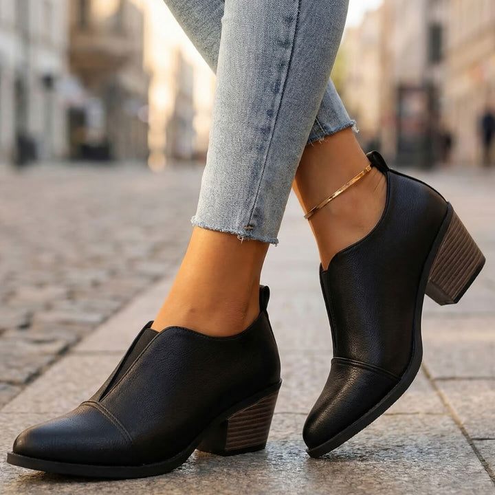 Elizabeth Leather Heels
