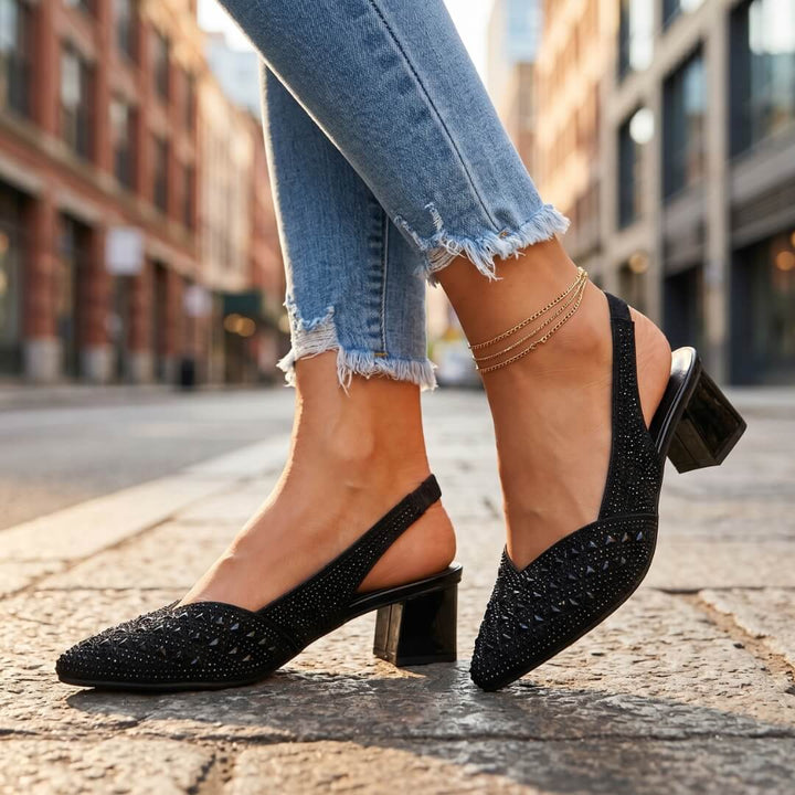 Calista Crystal Heels