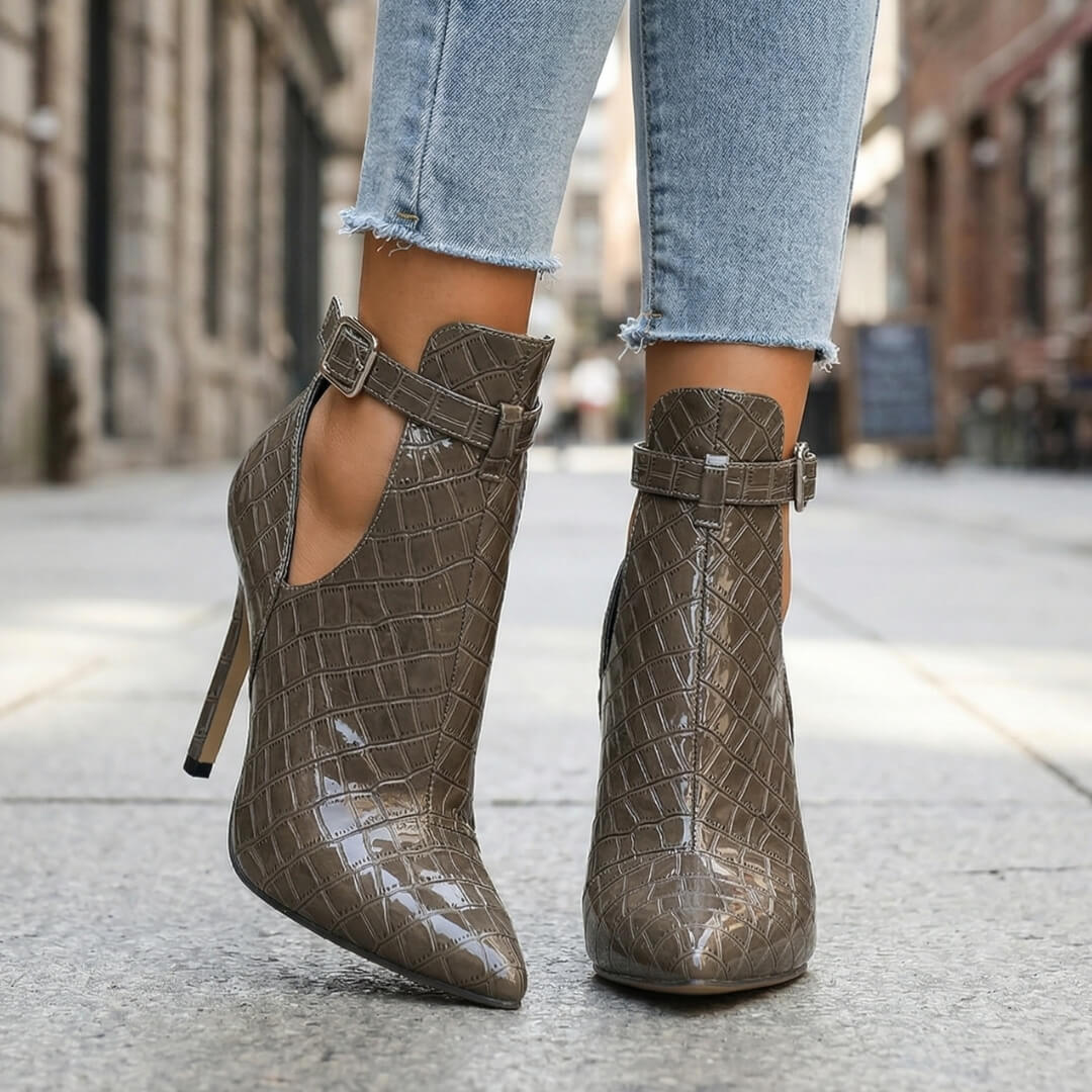 Lou Leather Heels