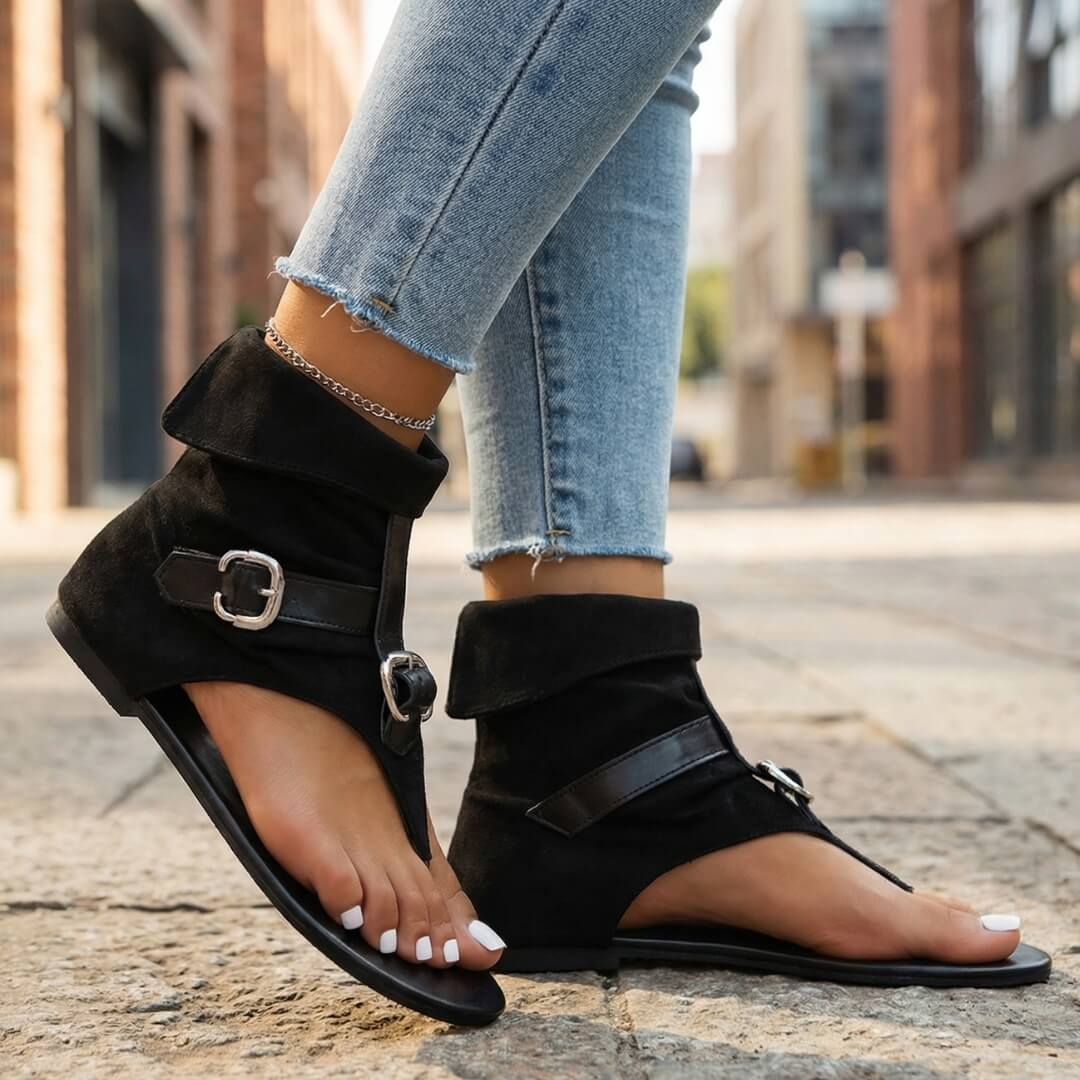 Megan Buckle Sandals