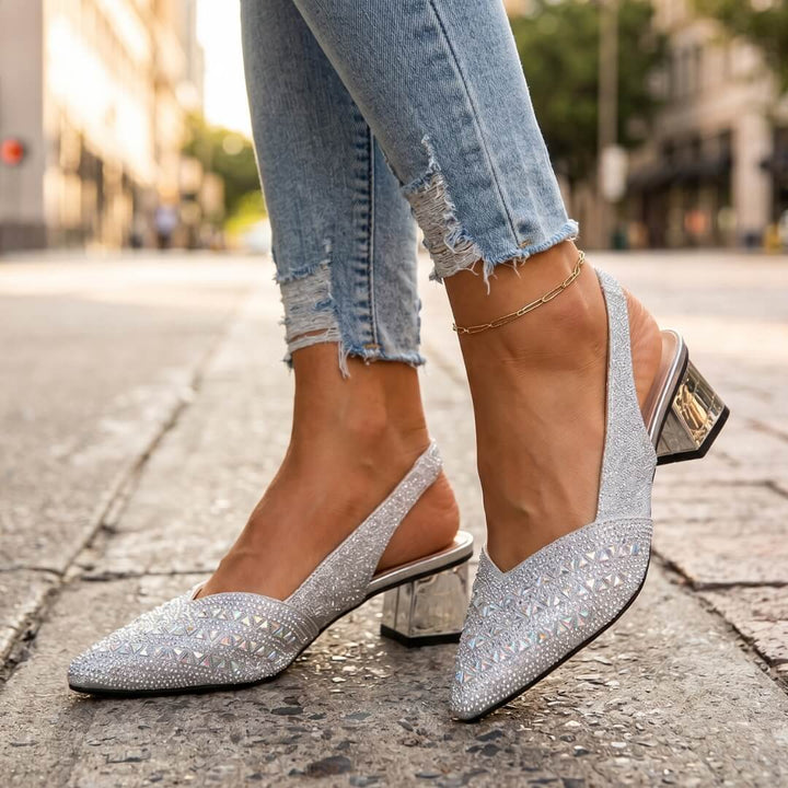 Calista Crystal Heels