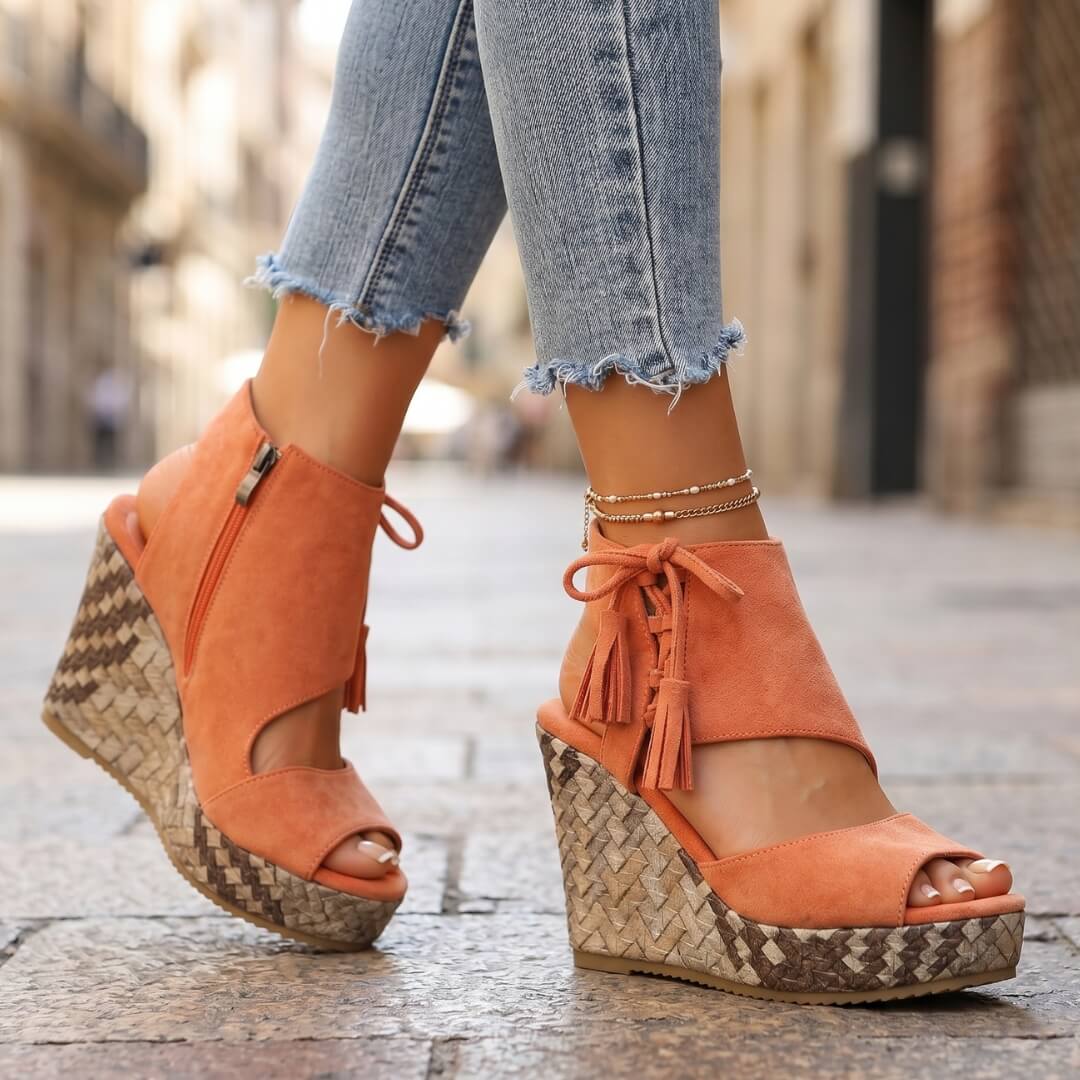 Mira Wedge Sandals
