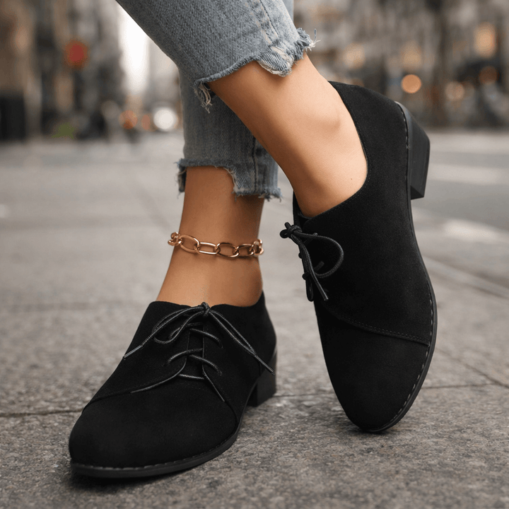 Selena Suede Heels