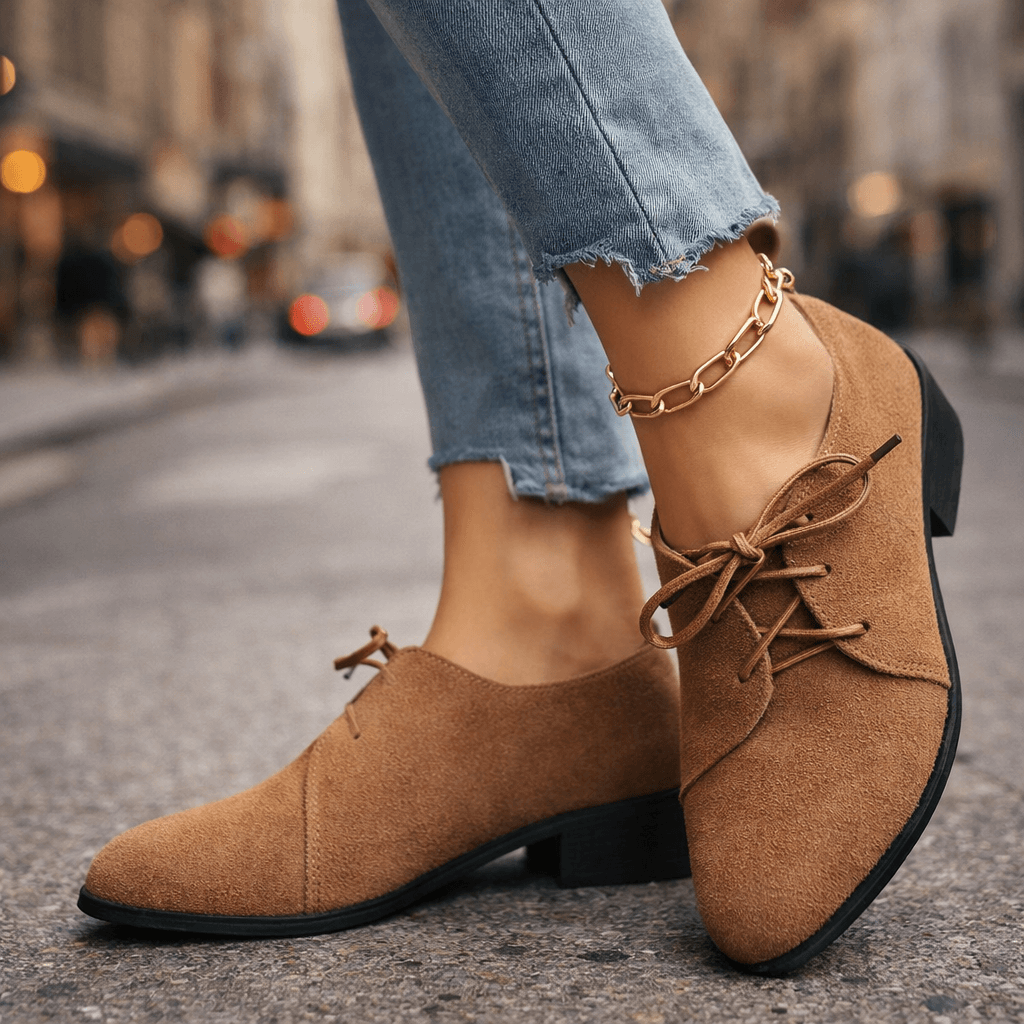 Selena Suede Heels