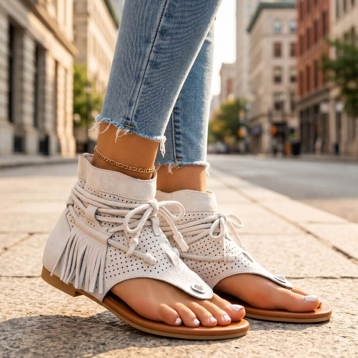 Araminta Suede Sandals