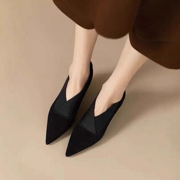 Luna Suede Heels